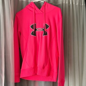 Under Armour Women's Bright Pink Hoodie